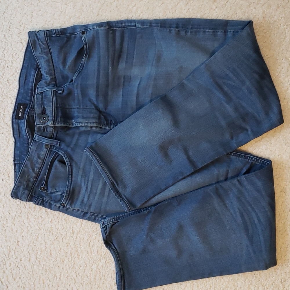 Hudson jeans Blake slim straight zip fly 36